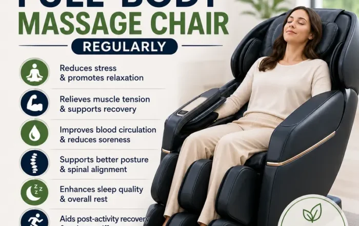 Top Health Benefits of Using a Full-Body Massage Chair Regularly